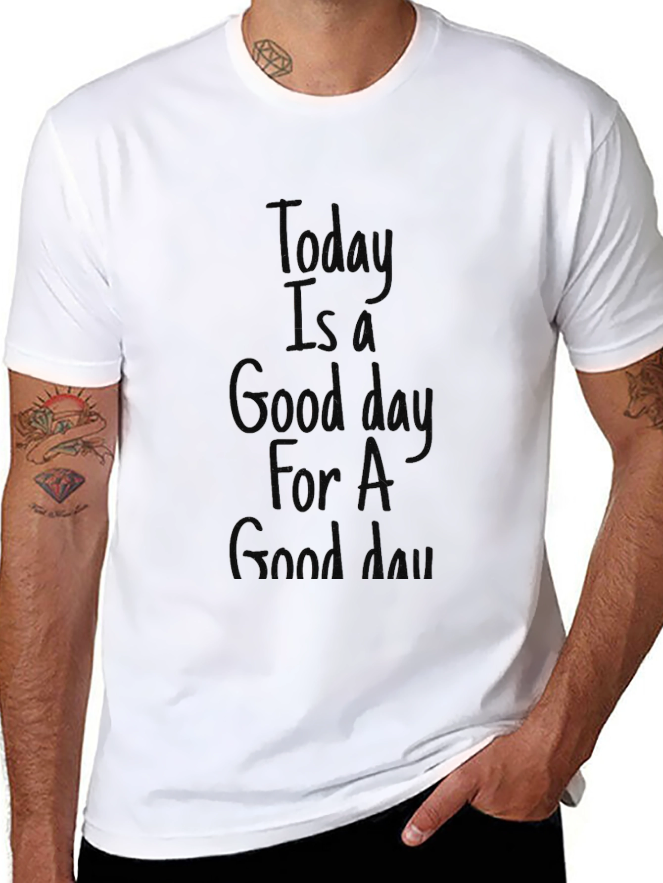 Good Day Graphic T-Shirt - Unisex Crew Neck