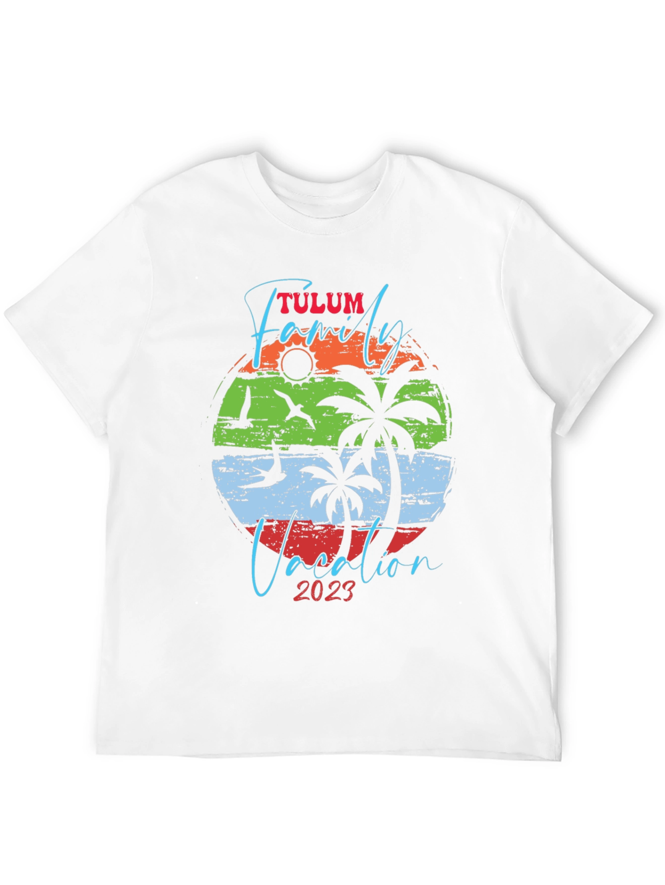 Tulum Family Vacation 2023 Black T-Shirt