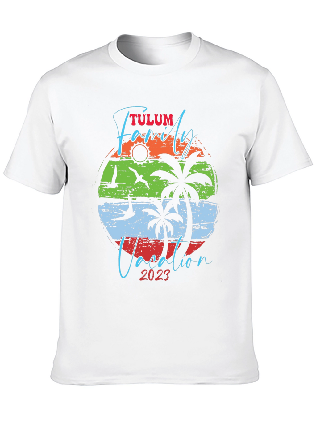 Tulum Family Vacation 2023 Black T-Shirt