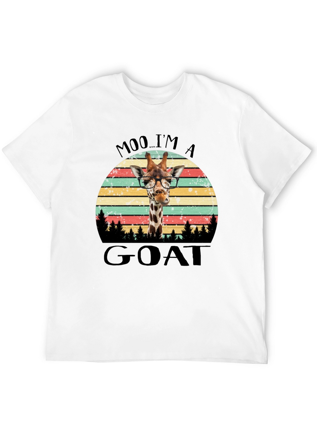 Moo Im A Goat Giraffe T-Shirt