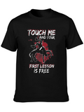 Touch Me Wrestling Graphic Tee