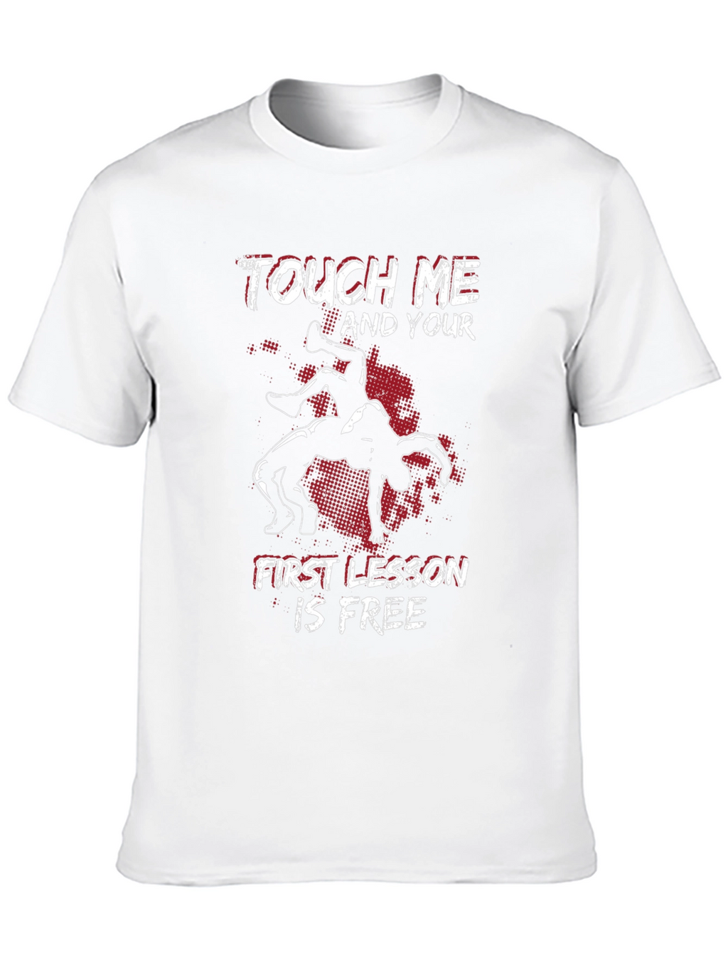 Touch Me Wrestling Graphic Tee