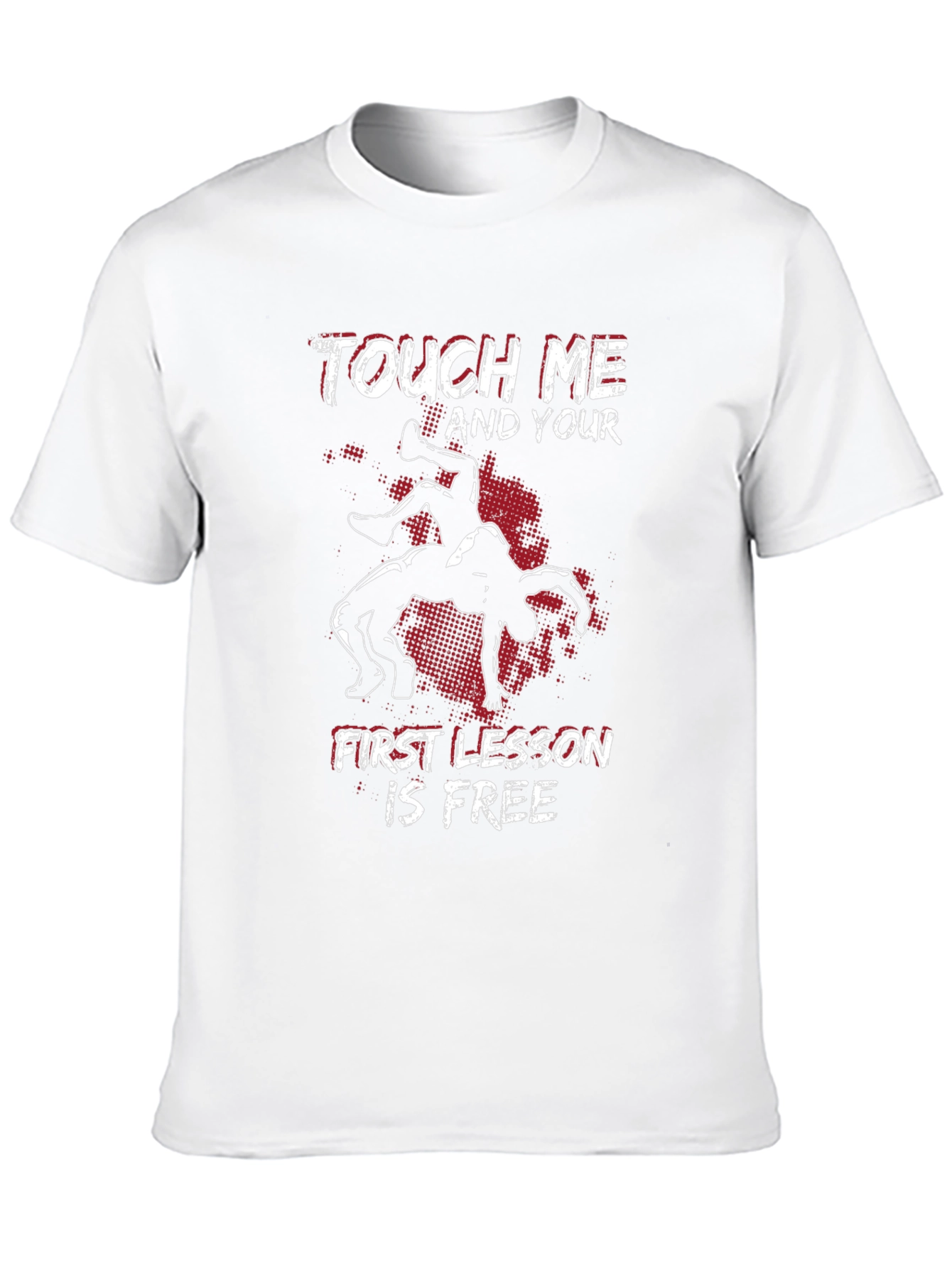 Touch Me Wrestling Graphic Tee