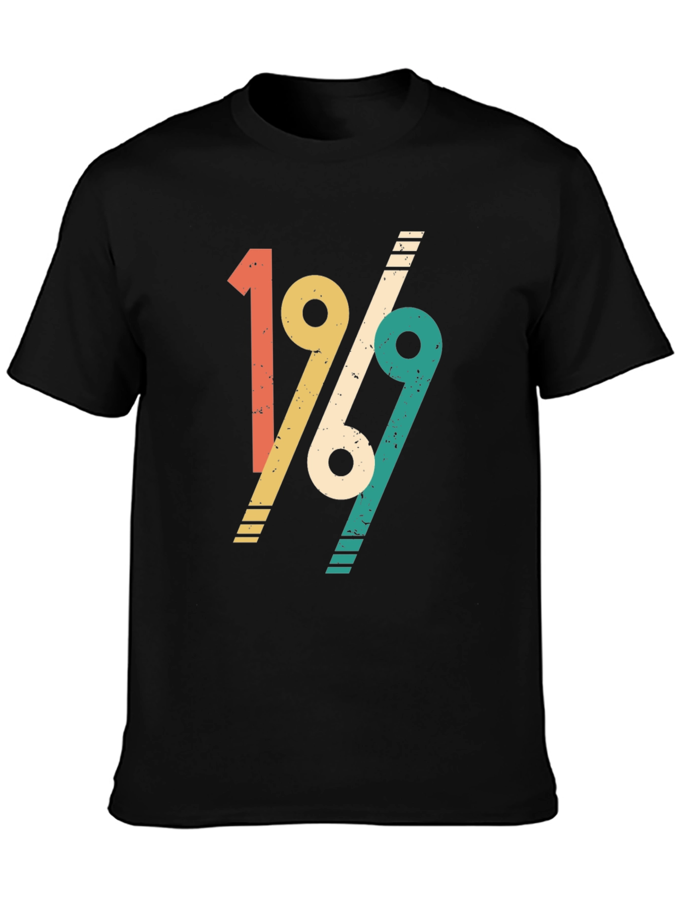 Vintage 1969 T-Shirt Retro Style Birthday Gift