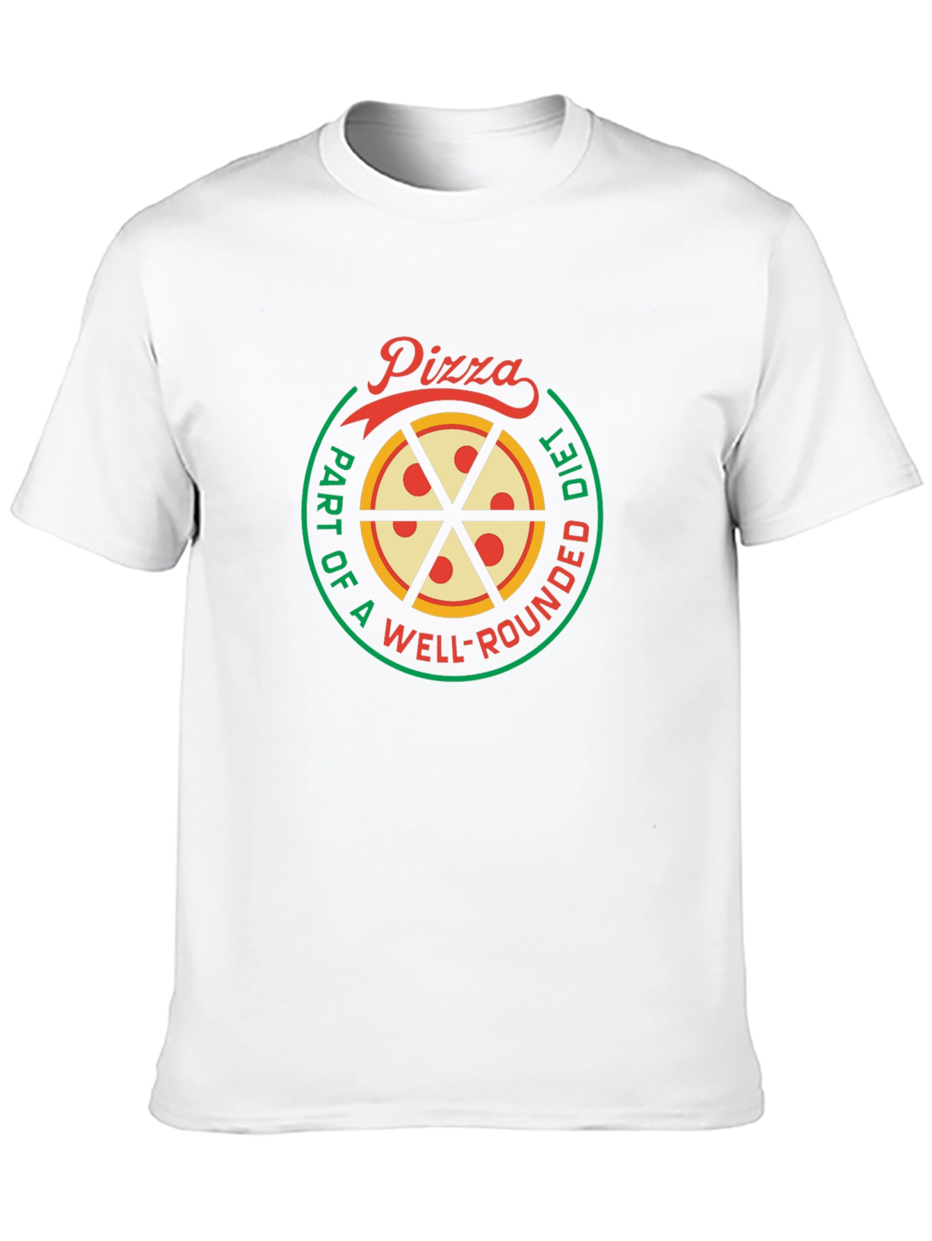 Pizza Diet T-Shirt - Funny Foodie Tee