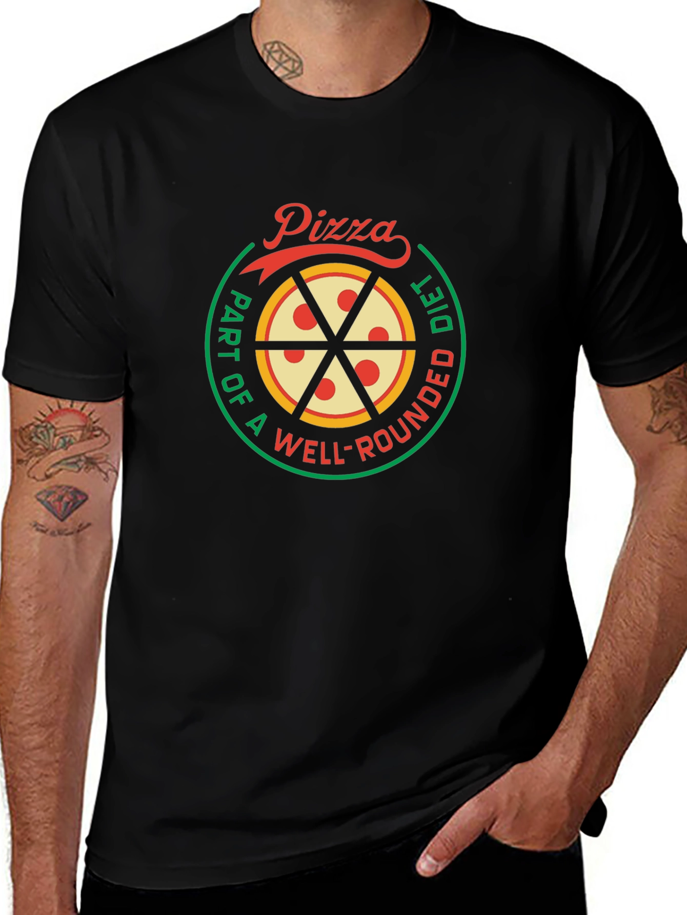 Pizza Diet T-Shirt - Funny Foodie Tee