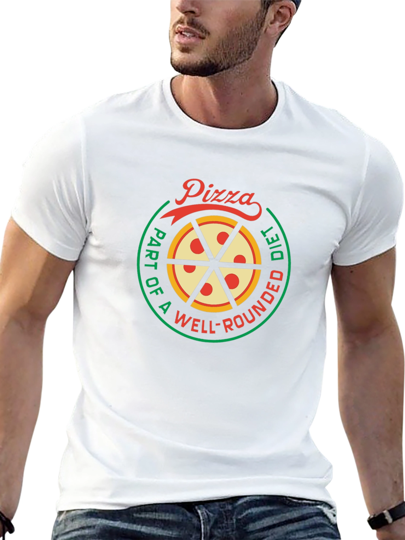 Pizza Diet T-Shirt - Funny Foodie Tee