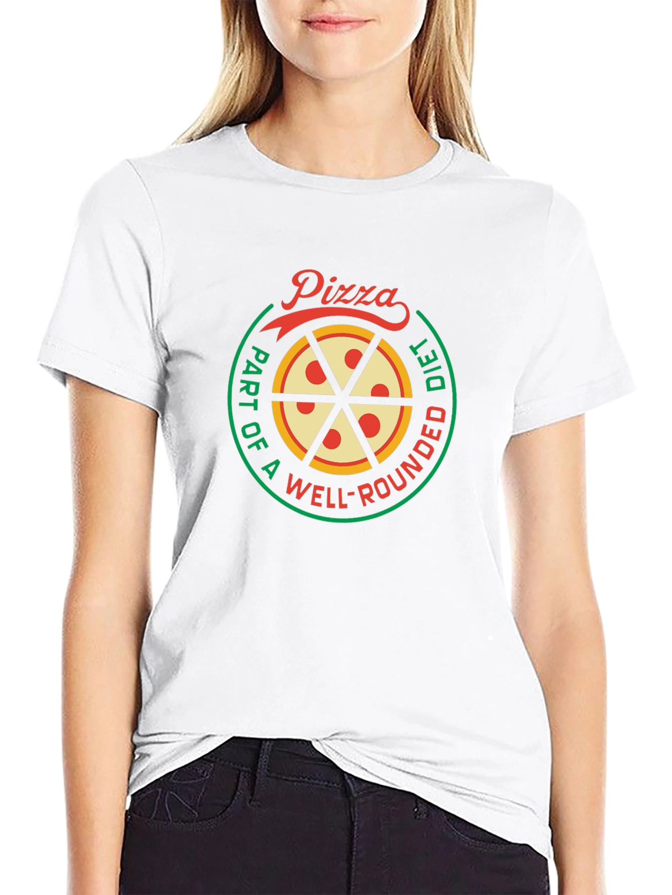 Pizza Diet T-Shirt - Funny Foodie Tee