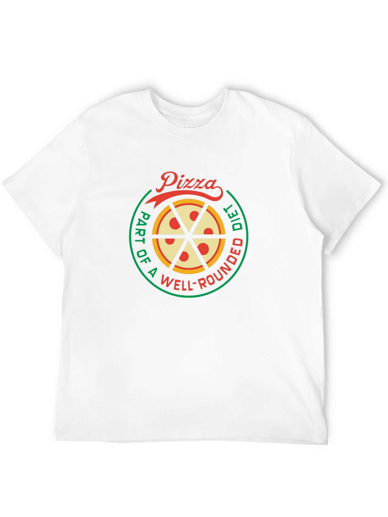 Pizza Diet T-Shirt - Funny Foodie Tee