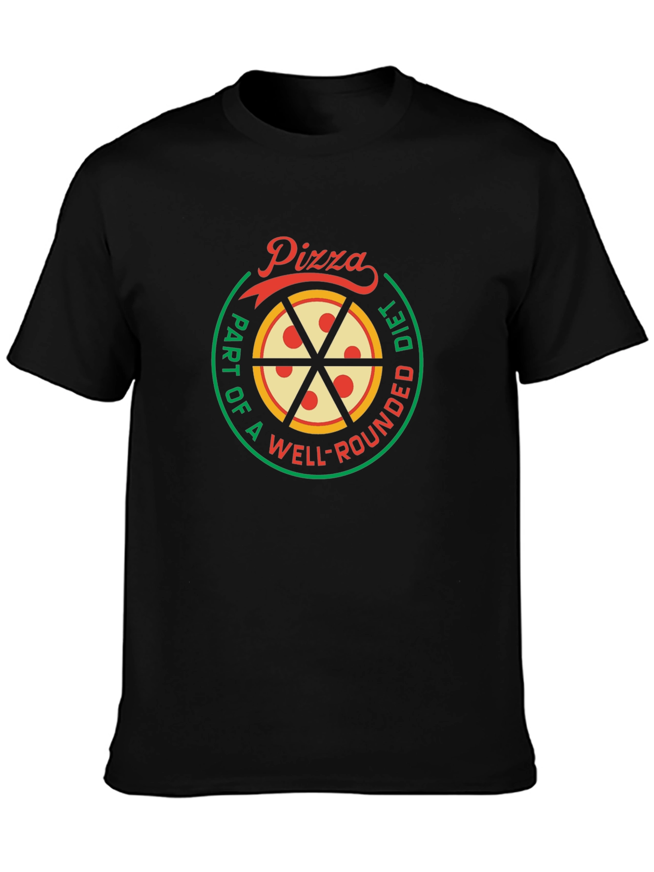 Pizza Diet T-Shirt - Funny Foodie Tee