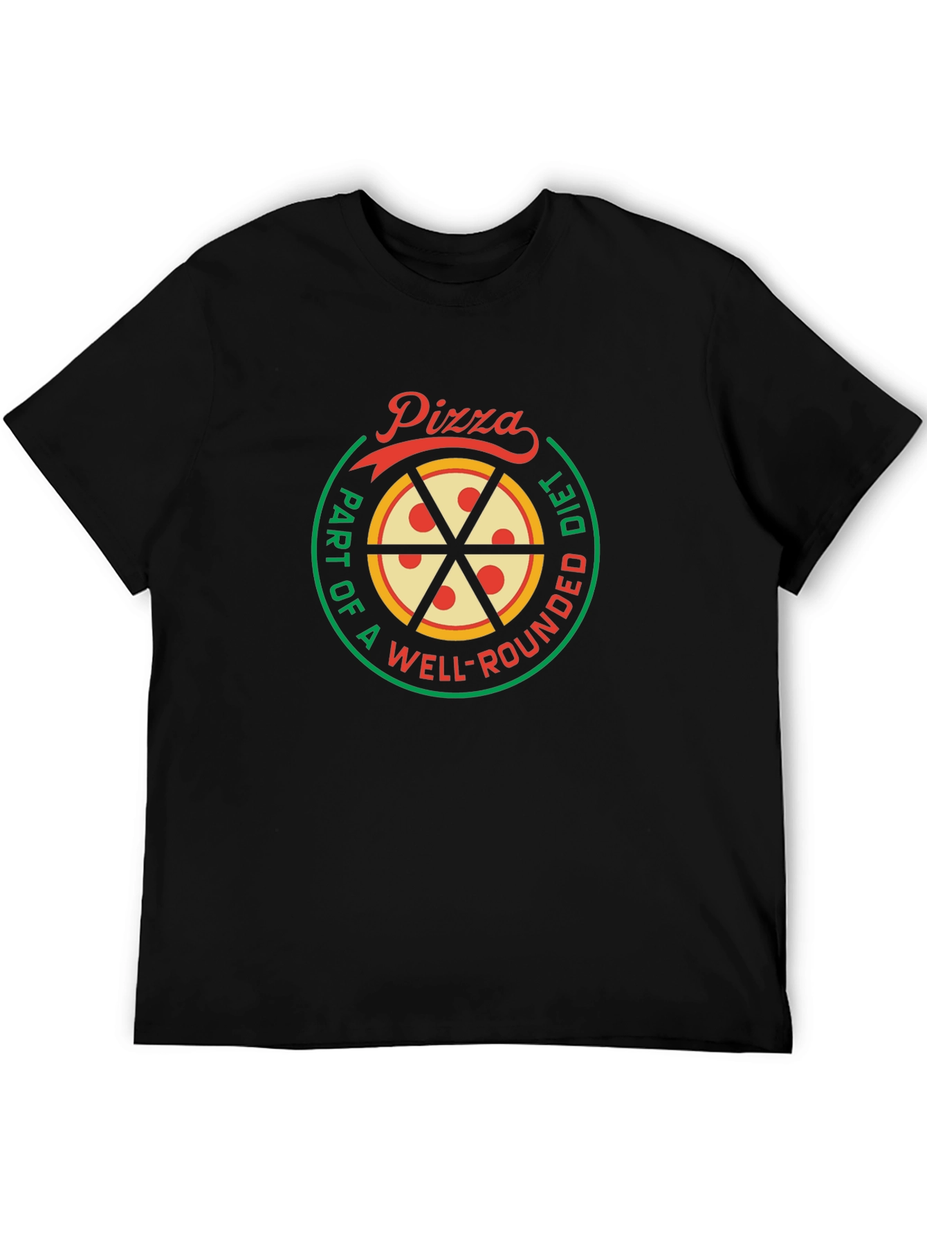 Pizza Diet T-Shirt - Funny Foodie Tee