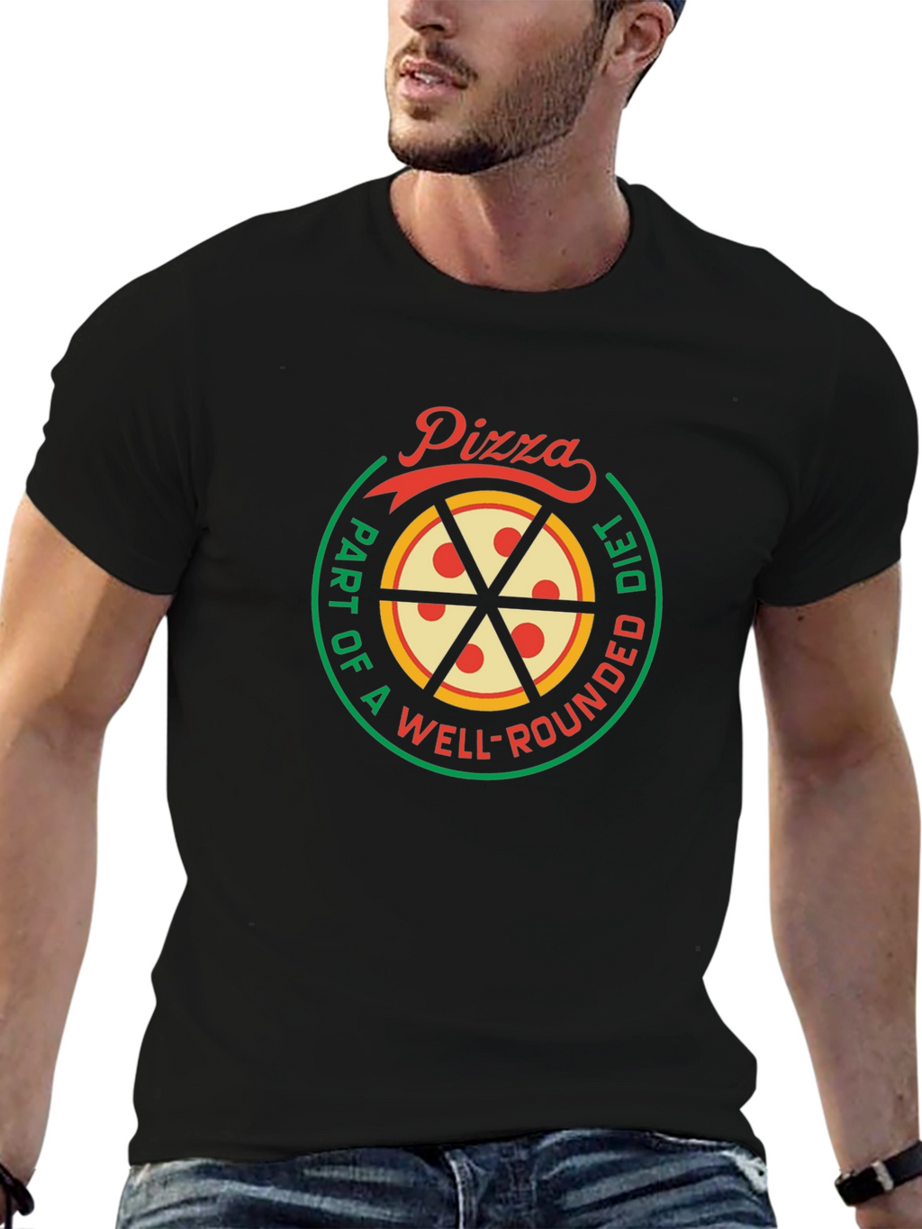 Pizza Diet T-Shirt - Funny Foodie Tee