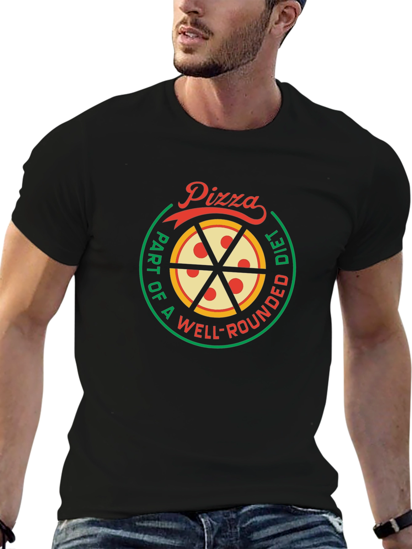 Pizza Diet T-Shirt - Funny Foodie Tee