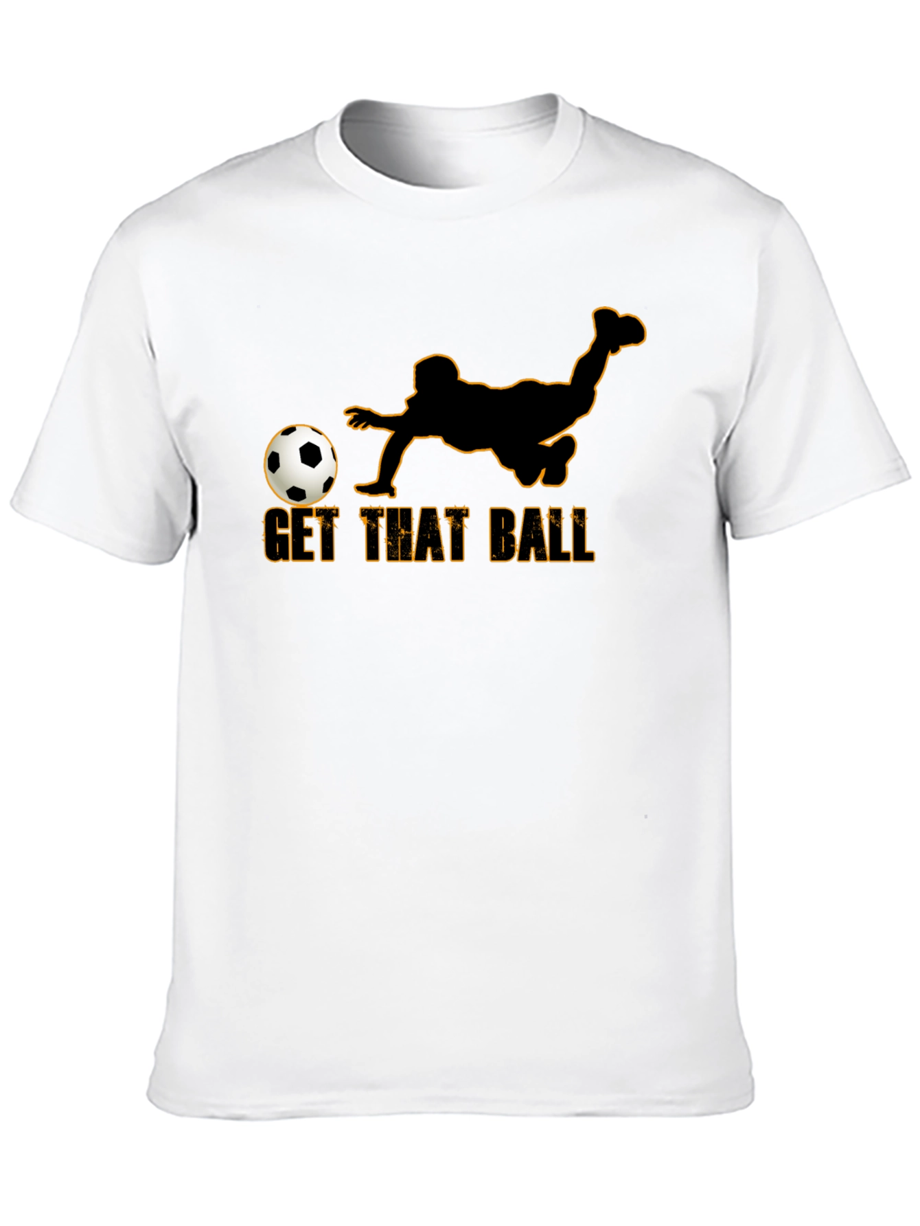 Get That Ball Graphic T-Shirt - Soccer Fan Tee