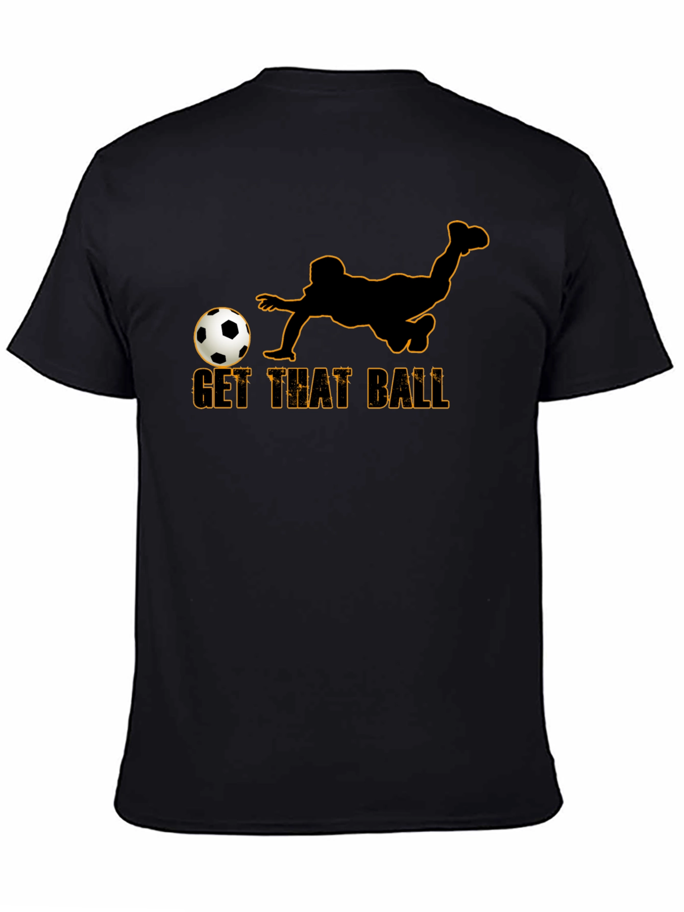 Get That Ball Graphic T-Shirt - Soccer Fan Tee