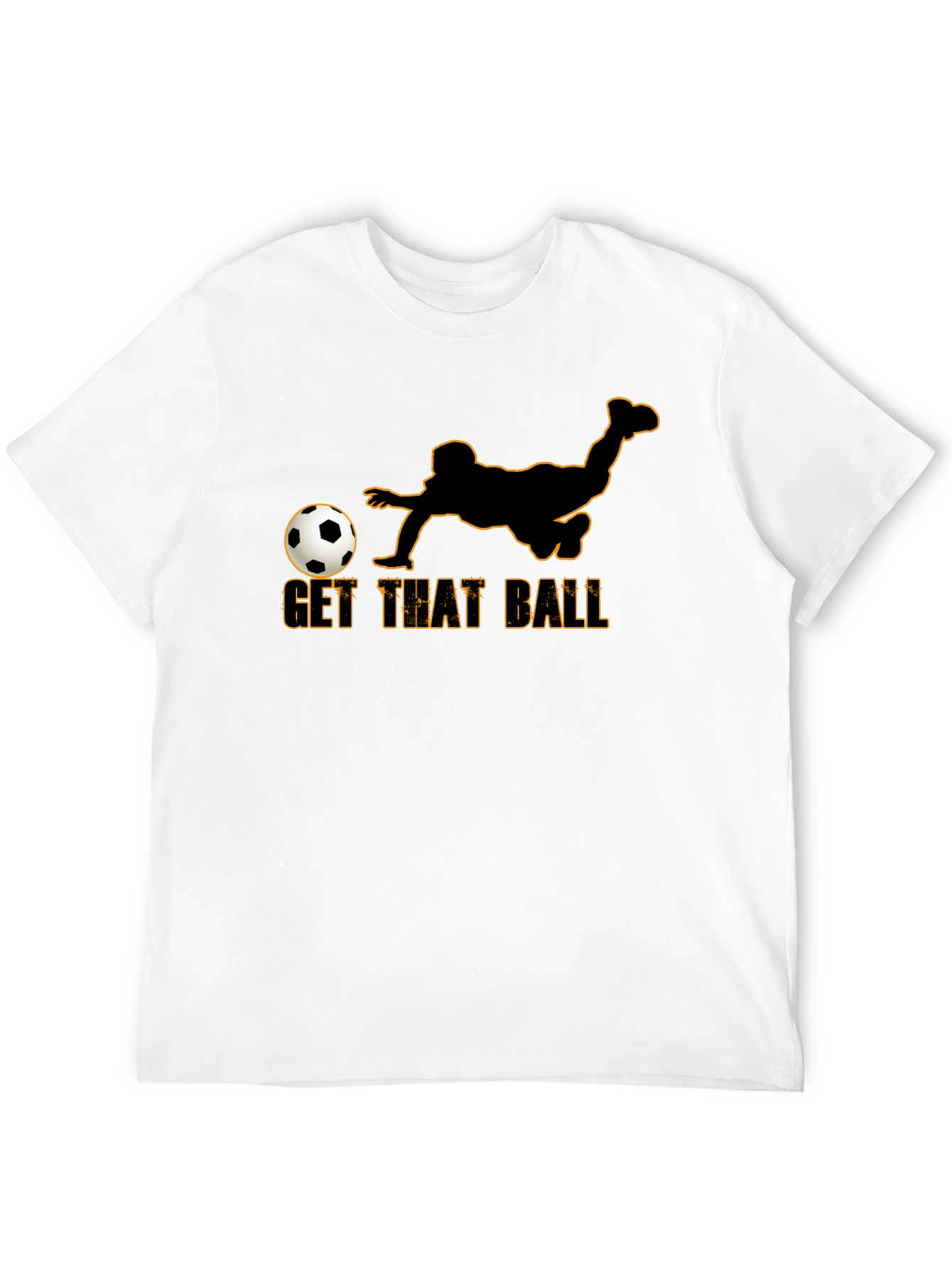 Get That Ball Graphic T-Shirt - Soccer Fan Tee