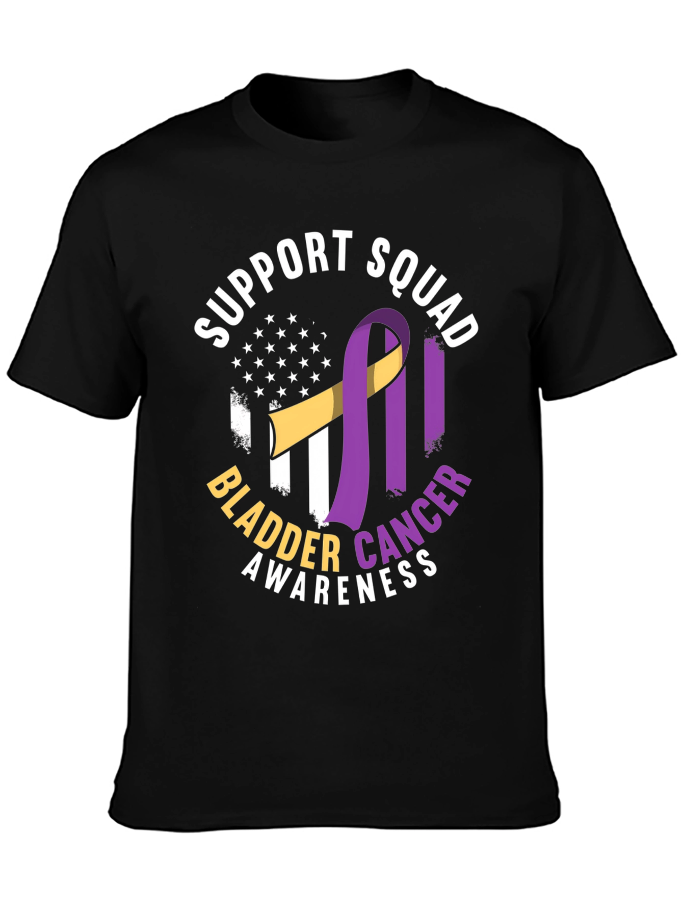 Bladder Cancer Awareness Support Squad T-Shirt