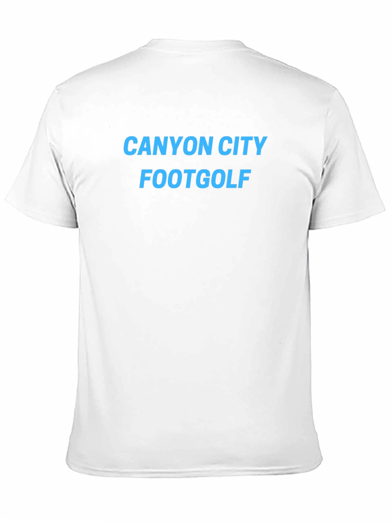 Canyon City Footgolf T-Shirt - Black Tee