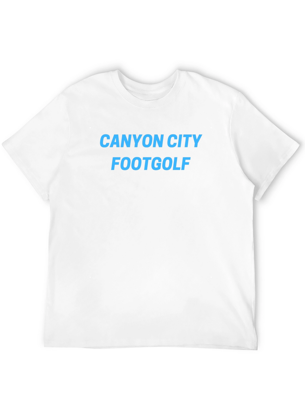 Canyon City Footgolf T-Shirt - Black Tee