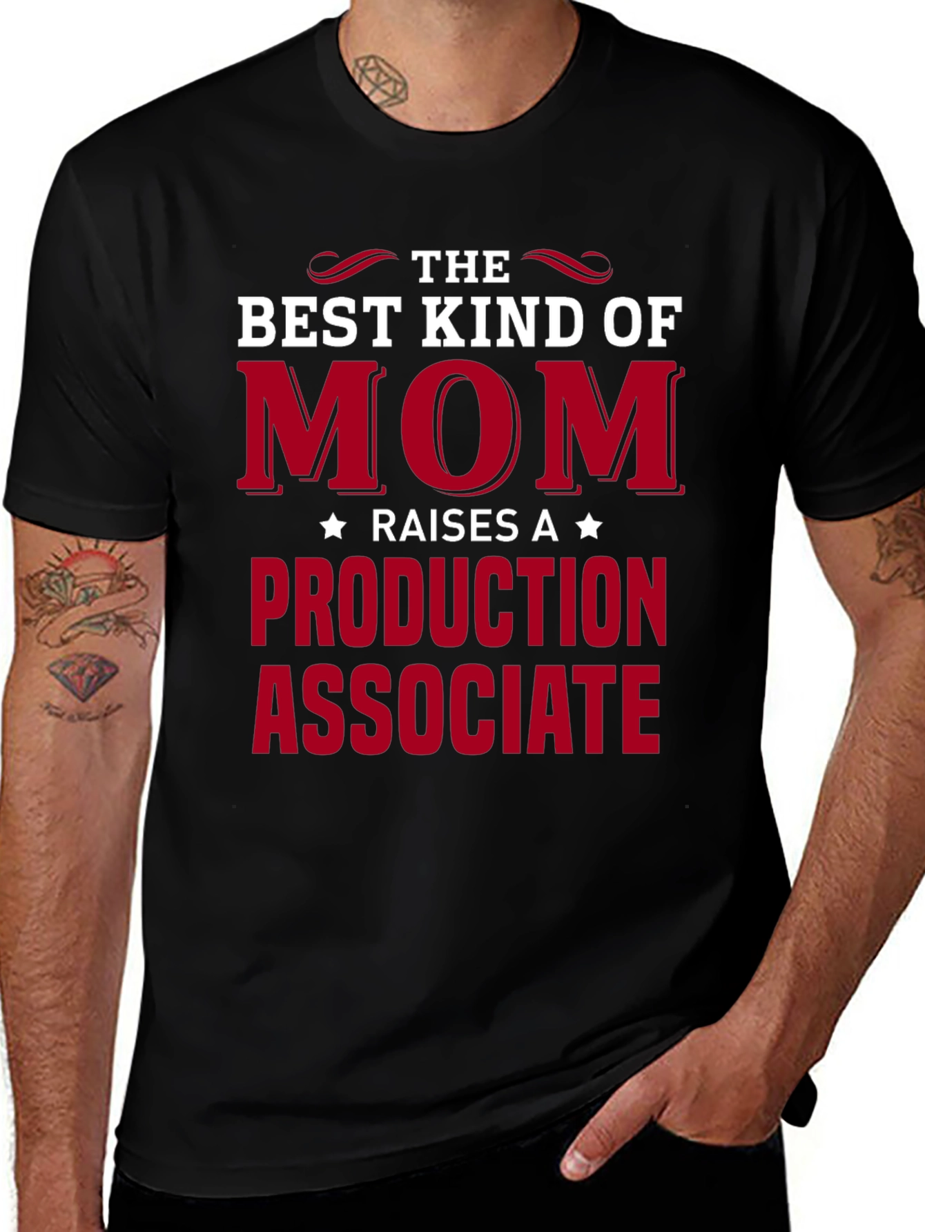 Best Kind of Mom Production Associate T-Shirt