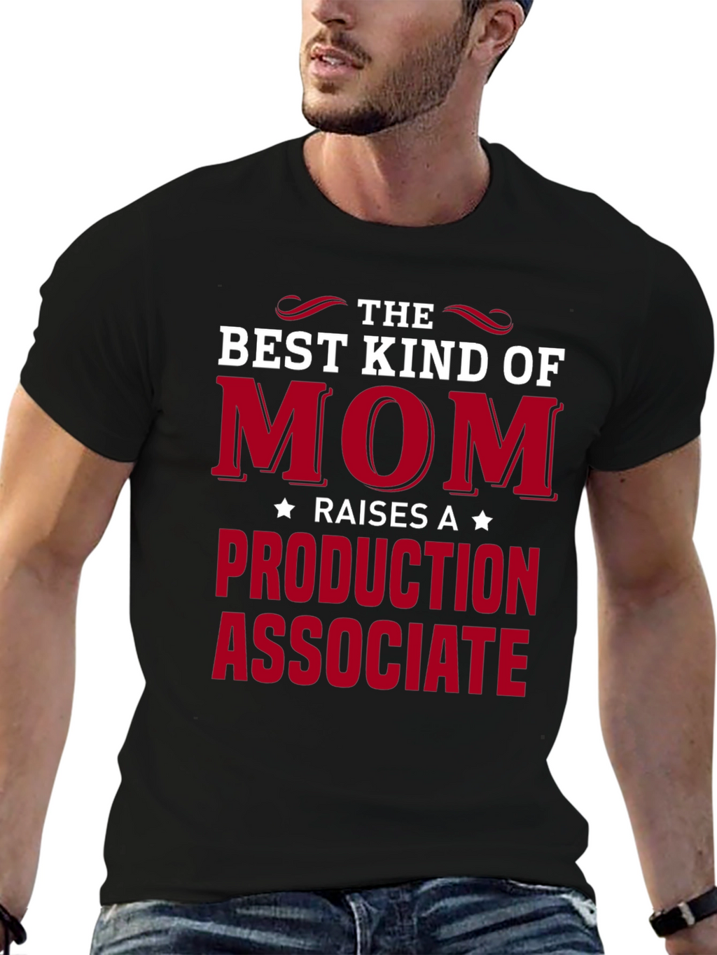 Best Kind of Mom Production Associate T-Shirt