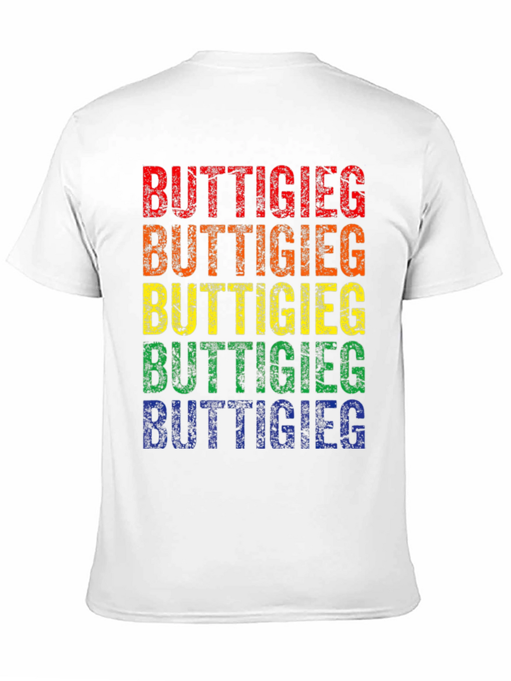Rainbow Buttigieg T-Shirt Pride Political