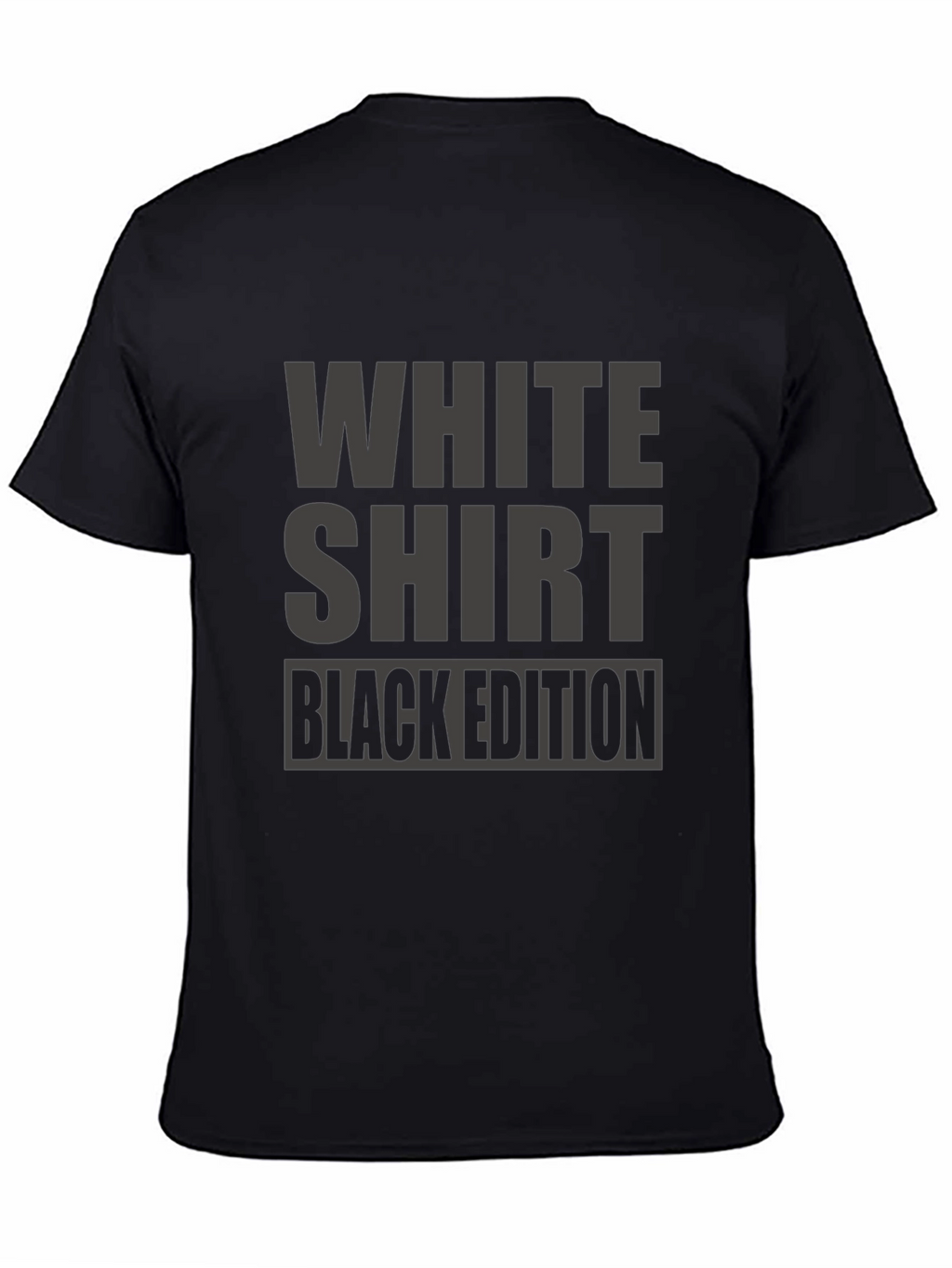 White Shirt Black Edition T-Shirt