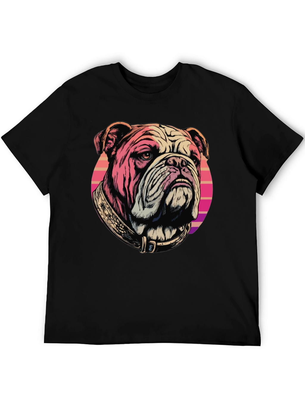 Bulldog T-Shirt: Retro Graphic Tee