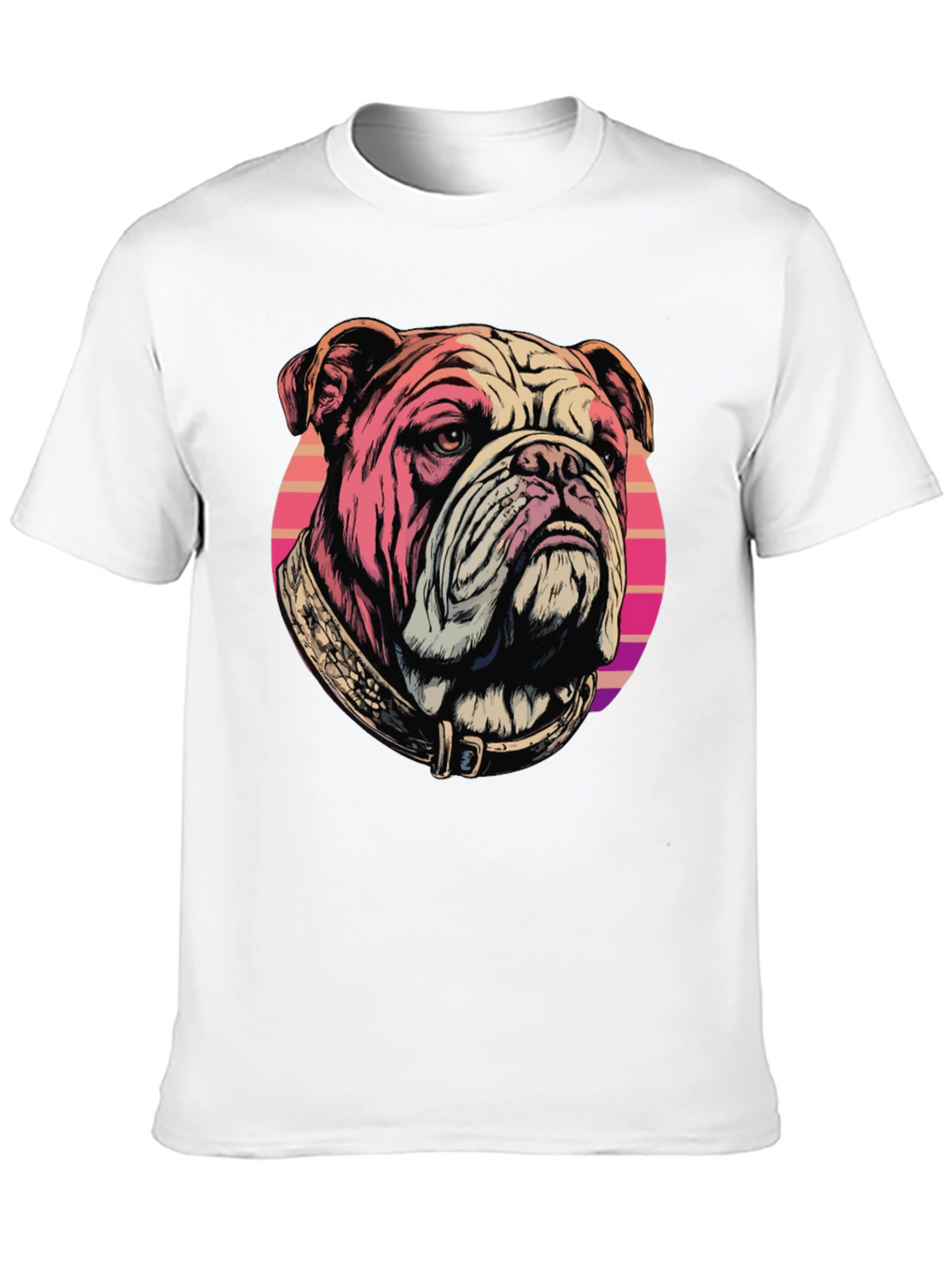 Bulldog T-Shirt: Retro Graphic Tee