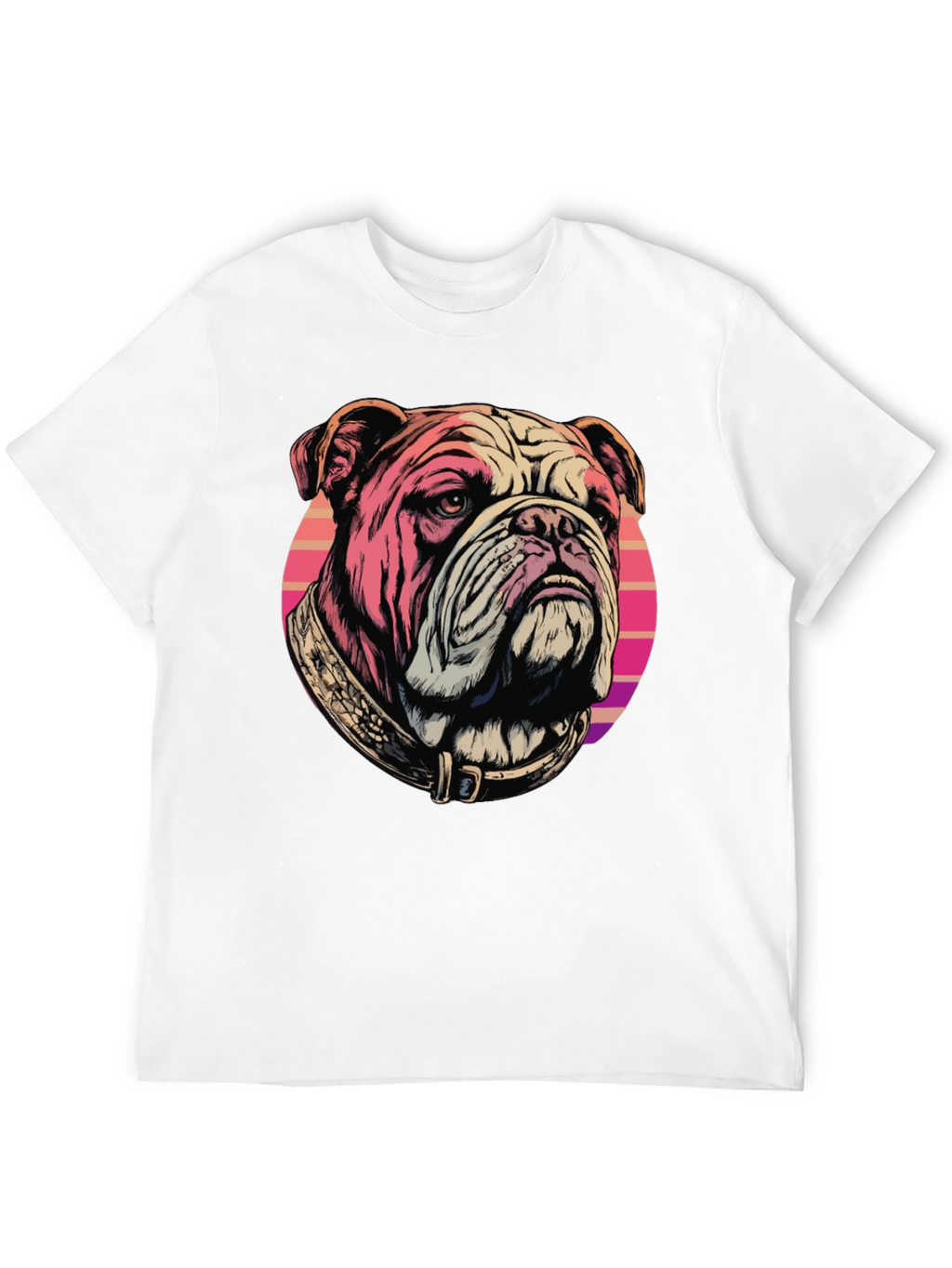 Bulldog T-Shirt: Retro Graphic Tee