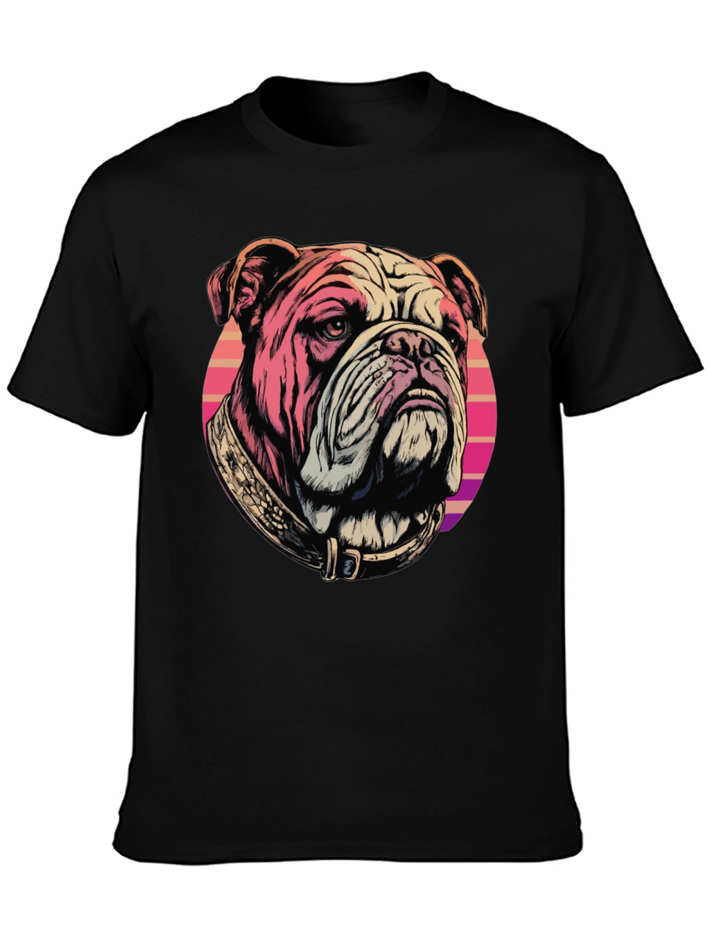 Bulldog T-Shirt: Retro Graphic Tee