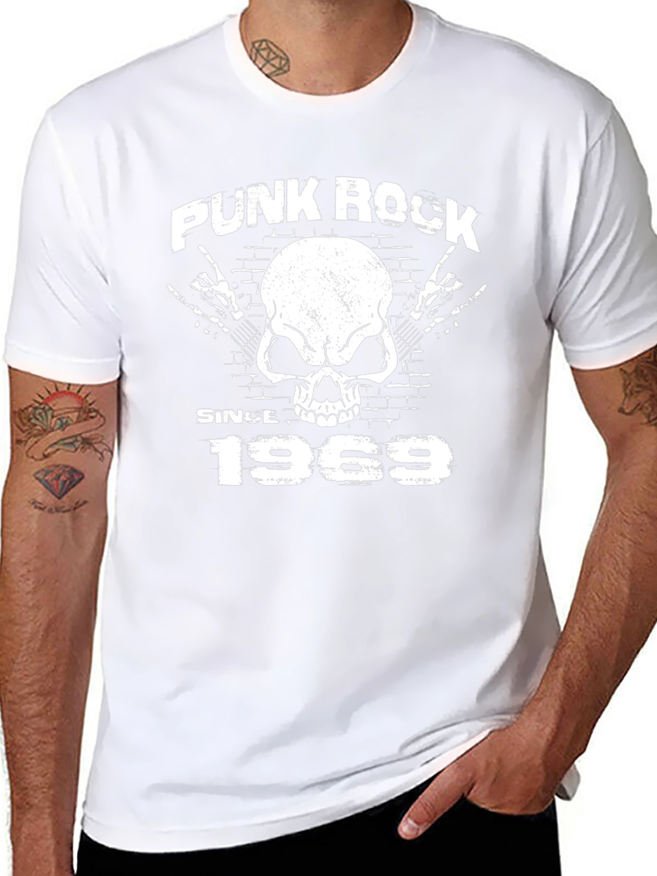 Punk Rock Since 1969 Graphic T-Shirt