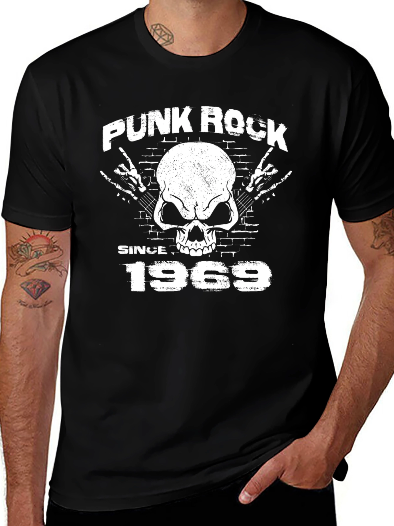Punk Rock Since 1969 Graphic T-Shirt