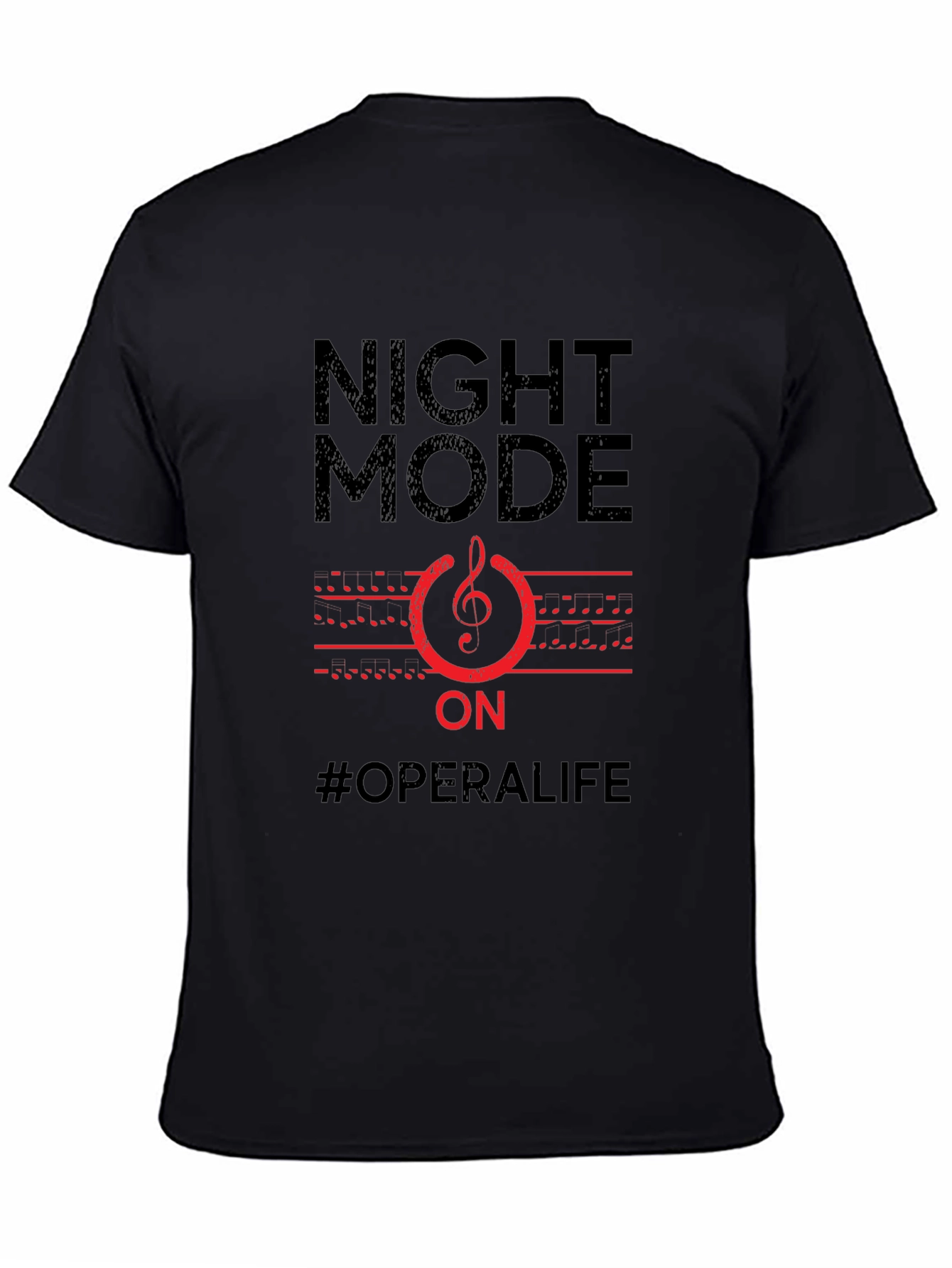 Night Mode On T-Shirt - Opera Life