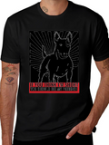 Dog Humor T-Shirt: Short & Patient!