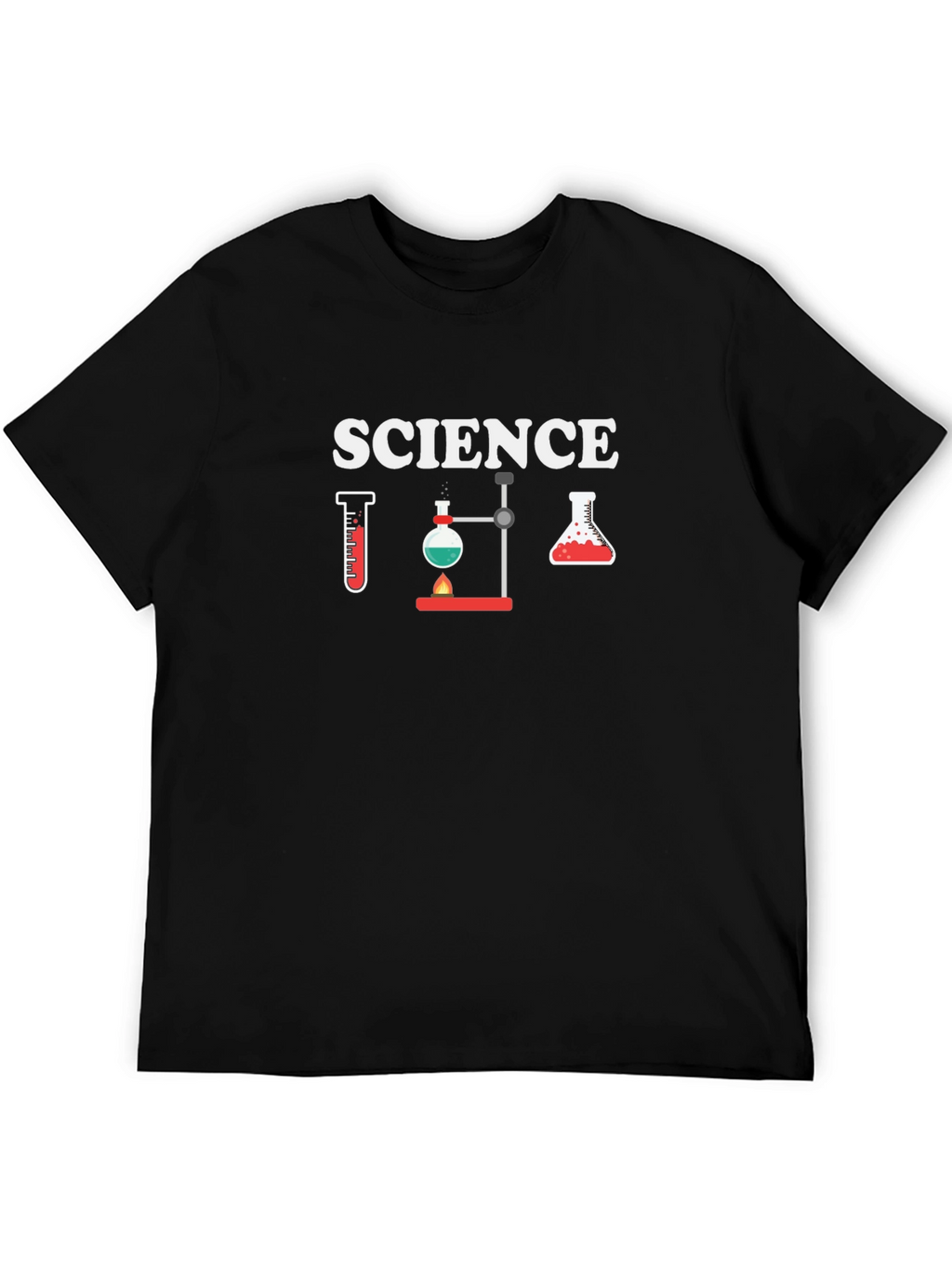 Science Experiment Black T-Shirt