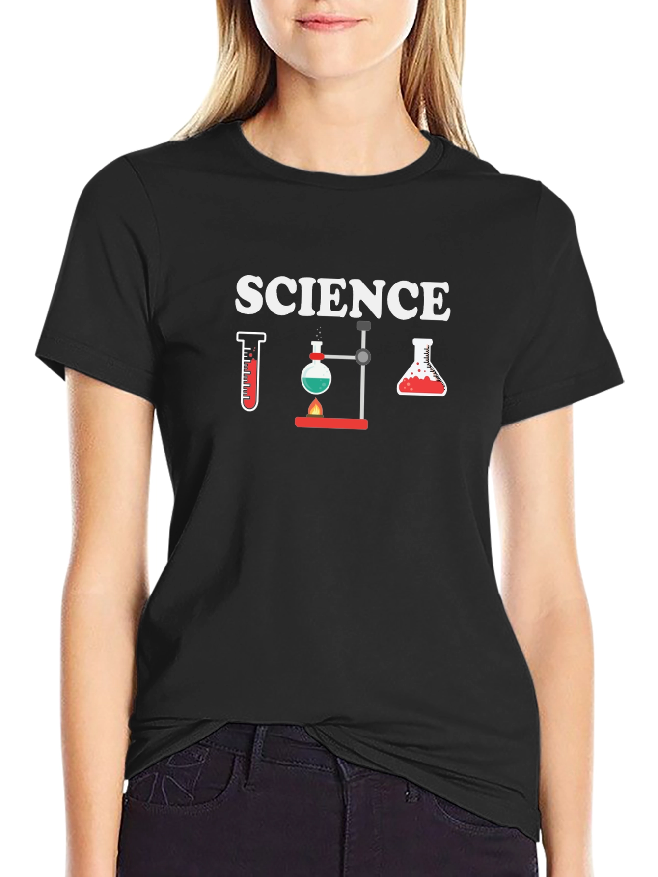 Science Experiment Black T-Shirt
