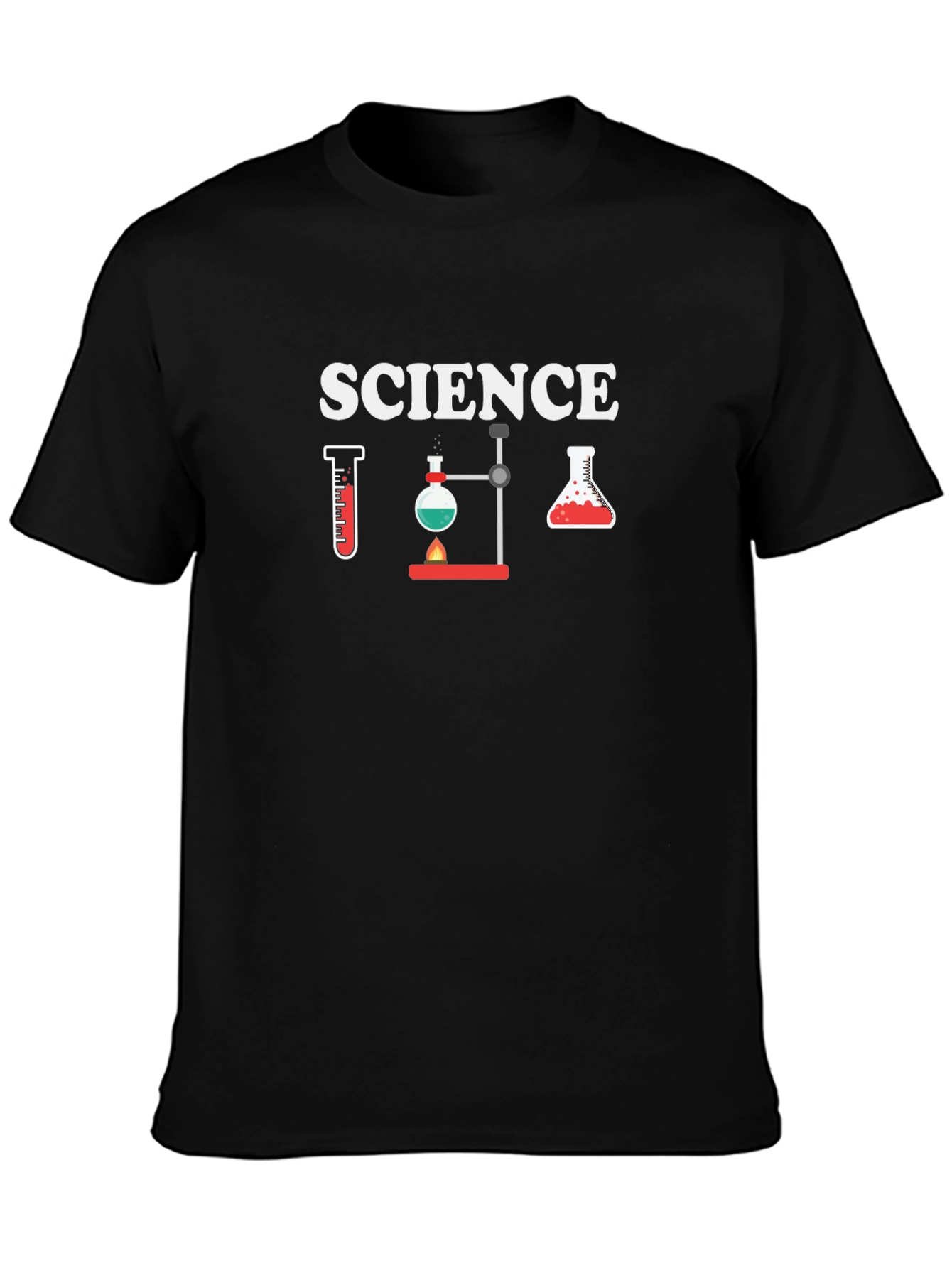 Science Experiment Black T-Shirt