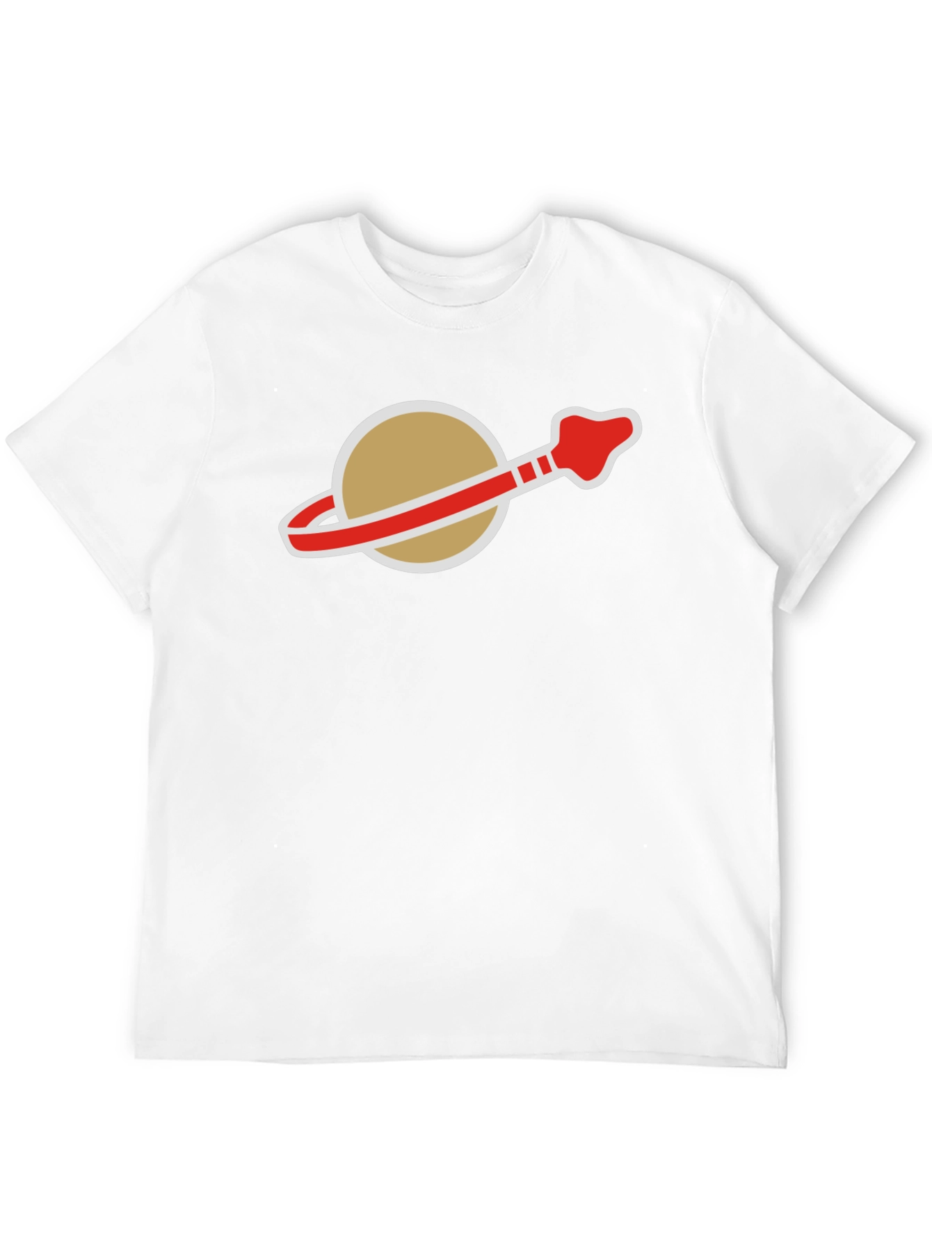 Retro Space Logo T-Shirt - Classic Style