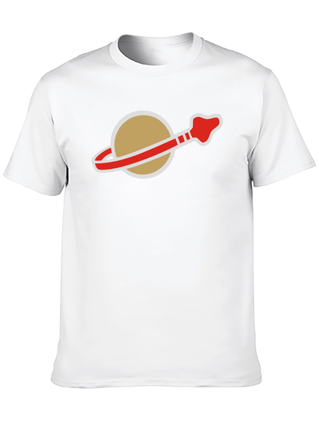 Retro Space Logo T-Shirt - Classic Style