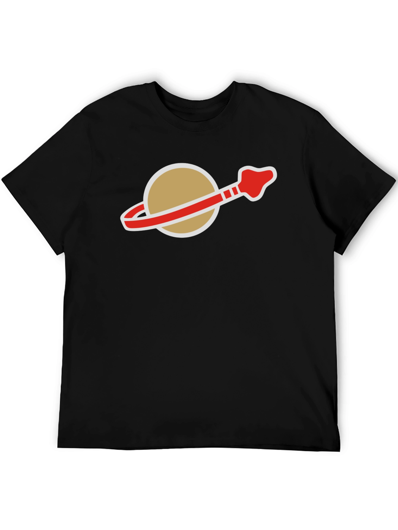 Retro Space Logo T-Shirt - Classic Style