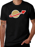Retro Space Logo T-Shirt - Classic Style