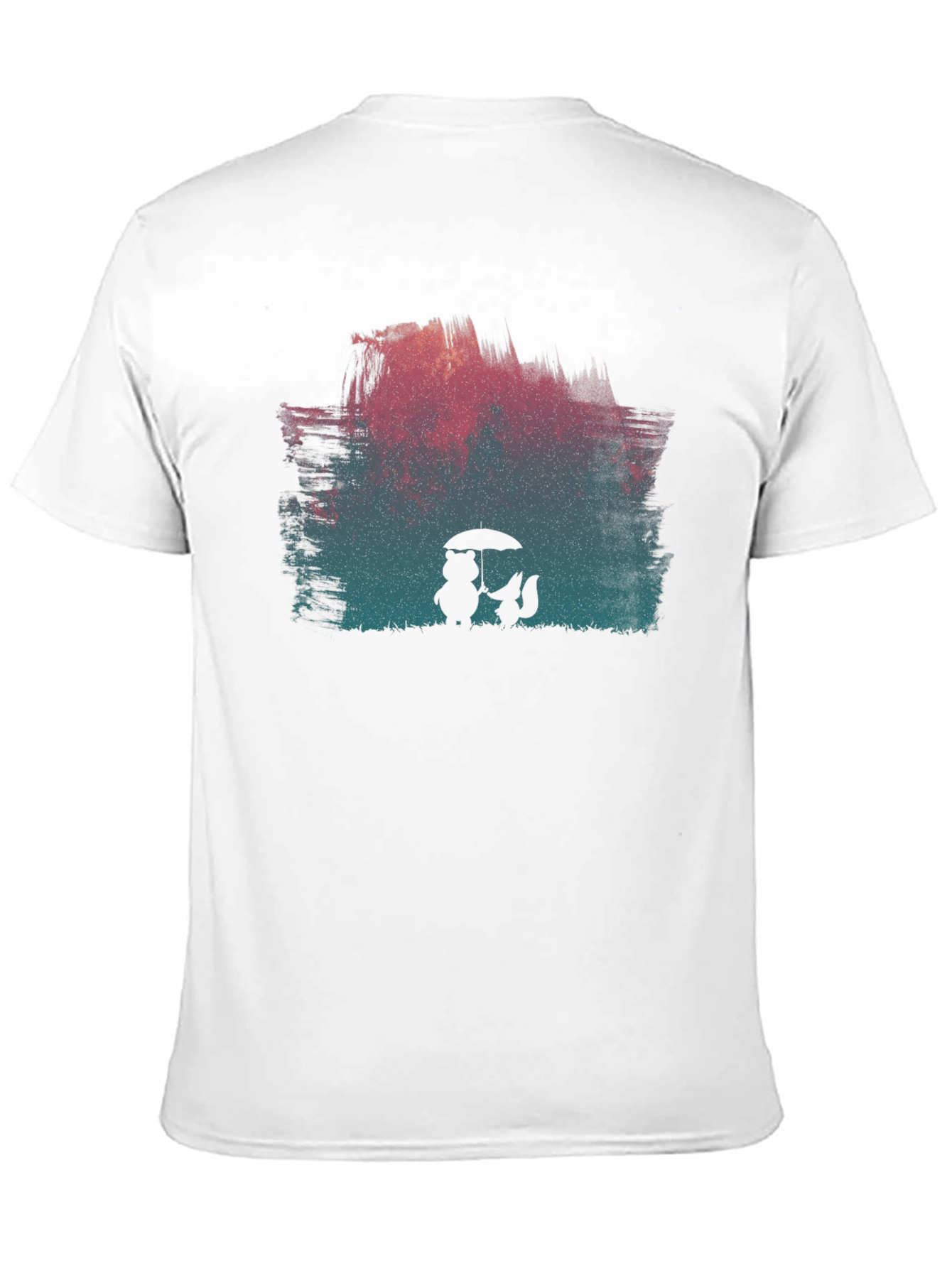 Rainy Day Friends Graphic Tee - Black