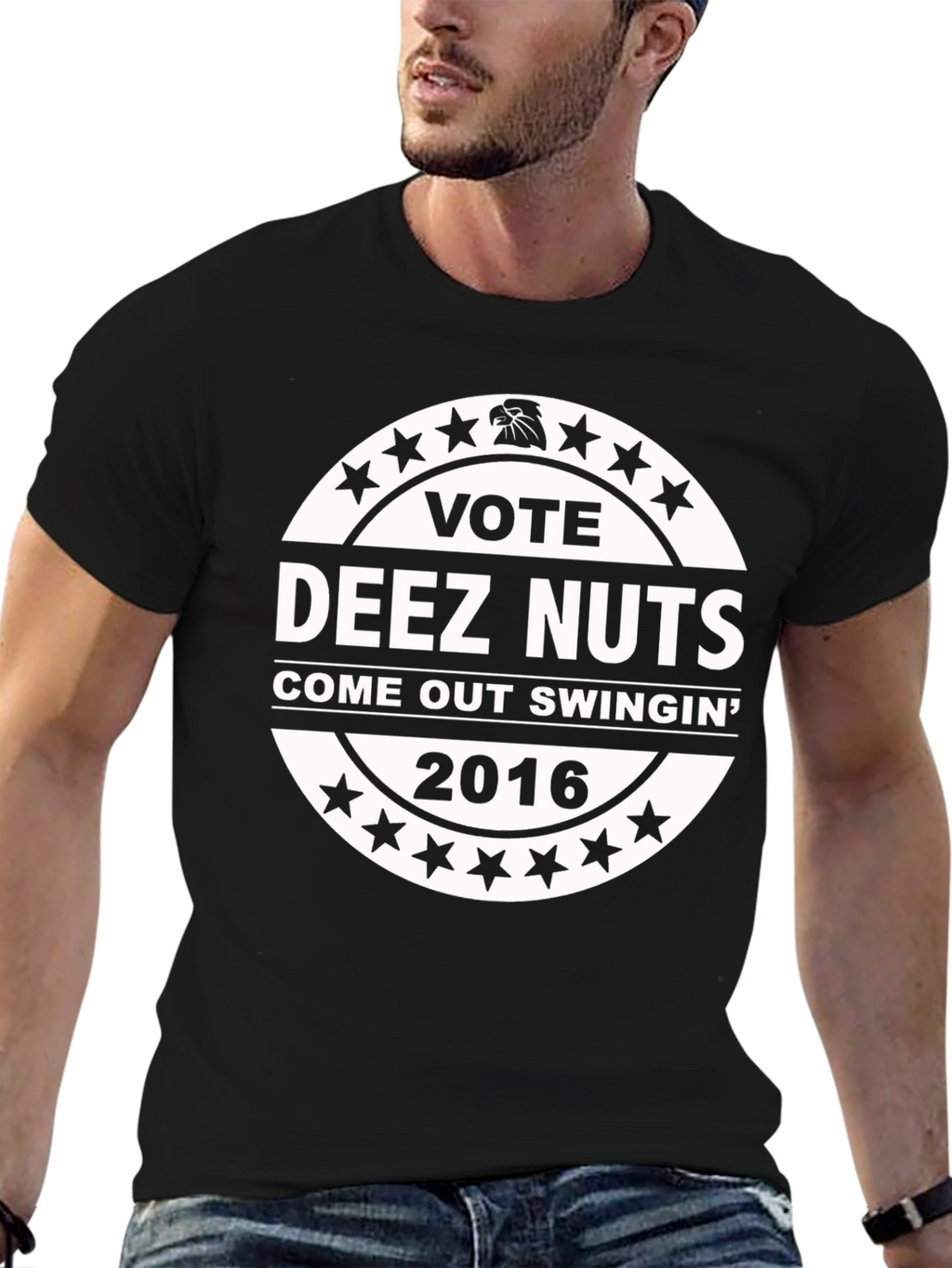 Vote Deez Nuts T-Shirt - Come Out Swingin 2016