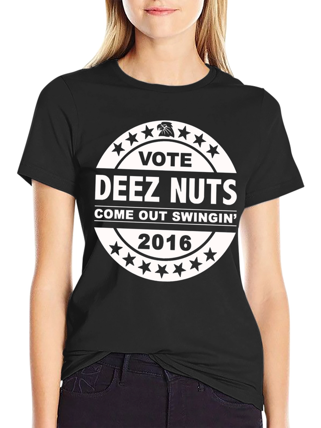 Vote Deez Nuts T-Shirt - Come Out Swingin 2016