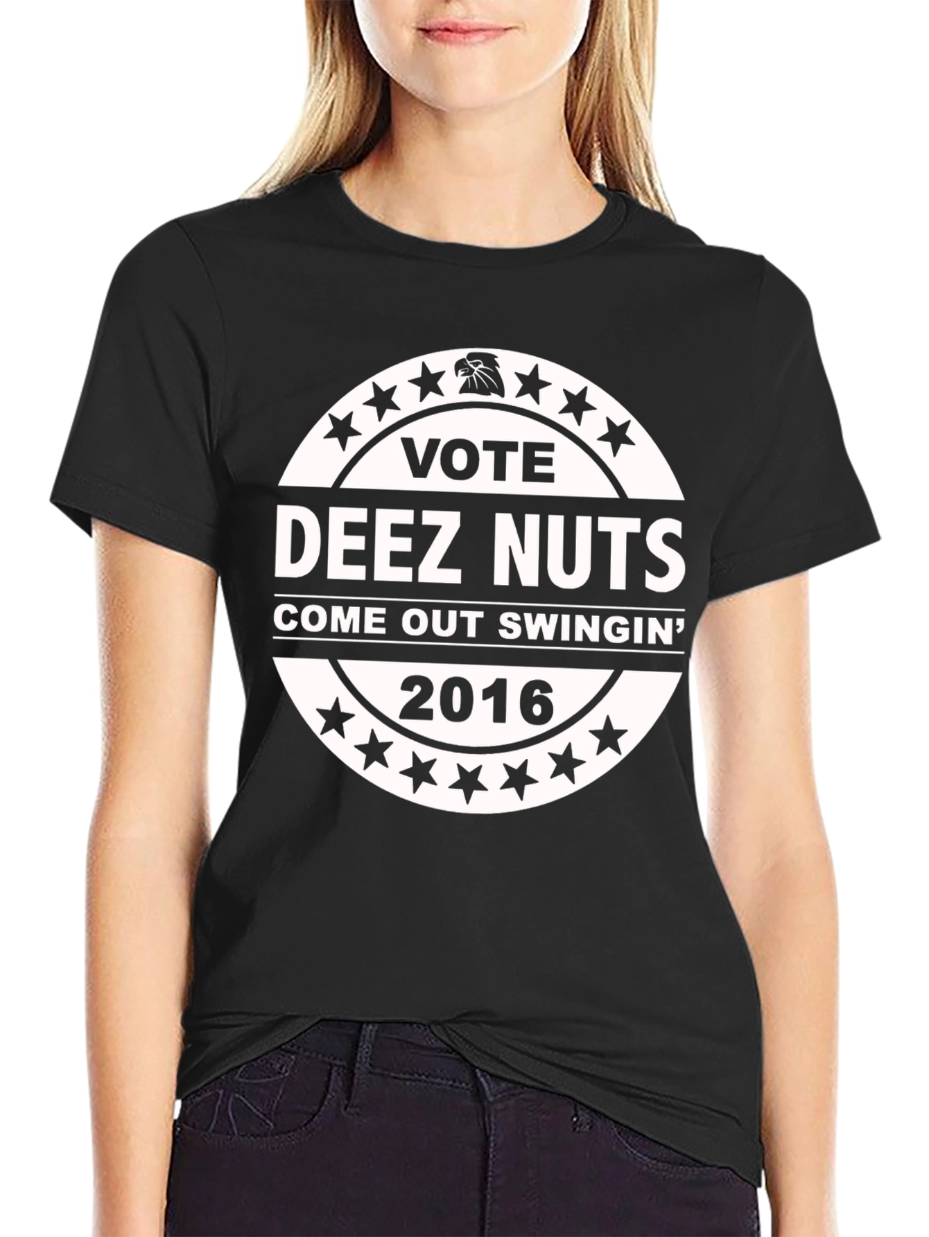Vote Deez Nuts T-Shirt - Come Out Swingin 2016