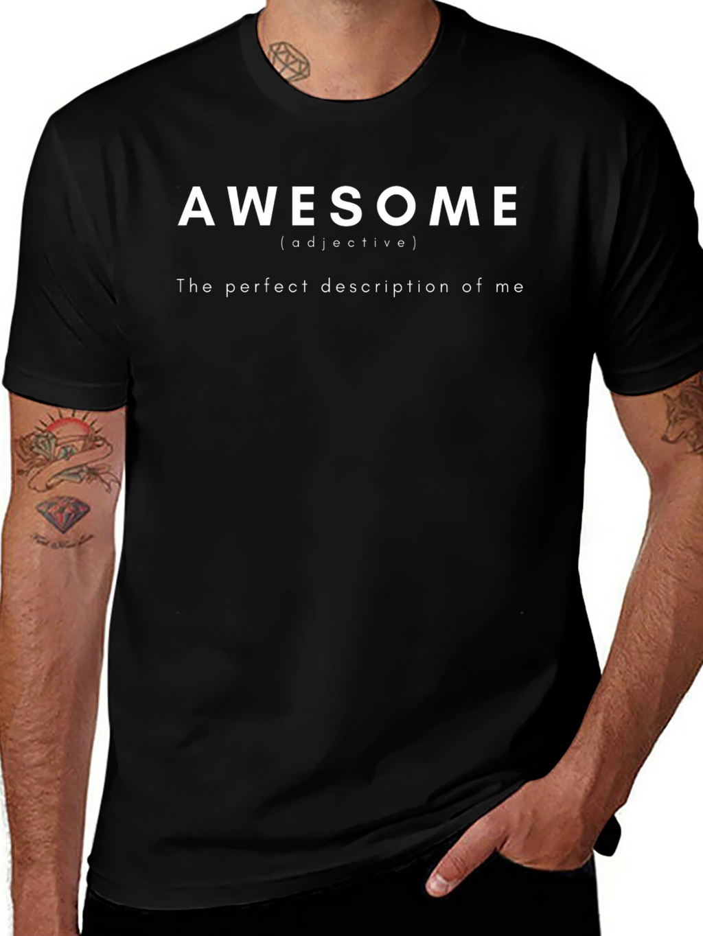 Awesome Definition Black T-Shirt