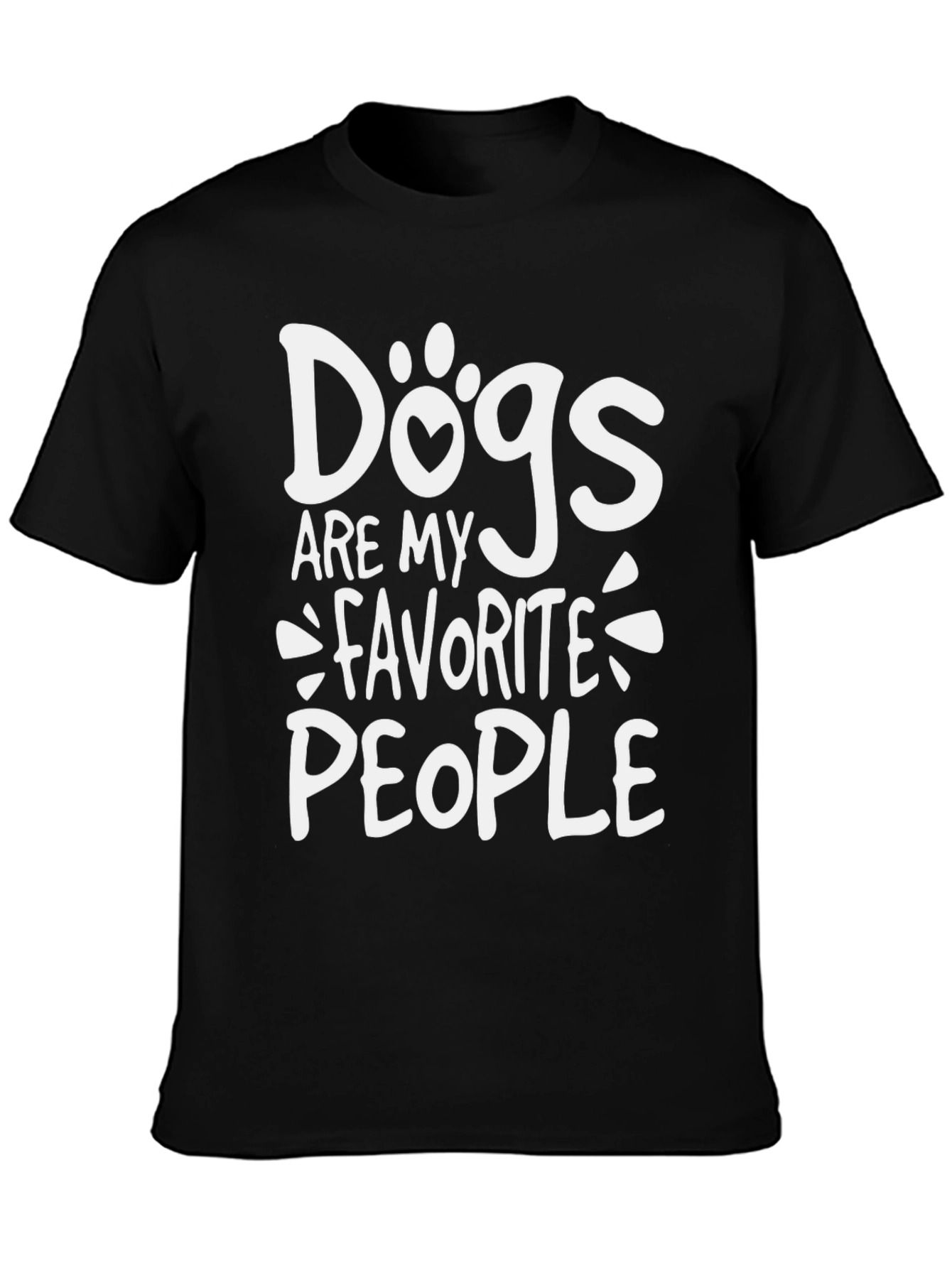 Dogs are My Favorite People Graphic Tee
