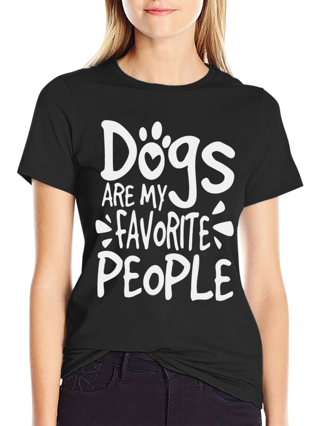 Dogs are My Favorite People Graphic Tee