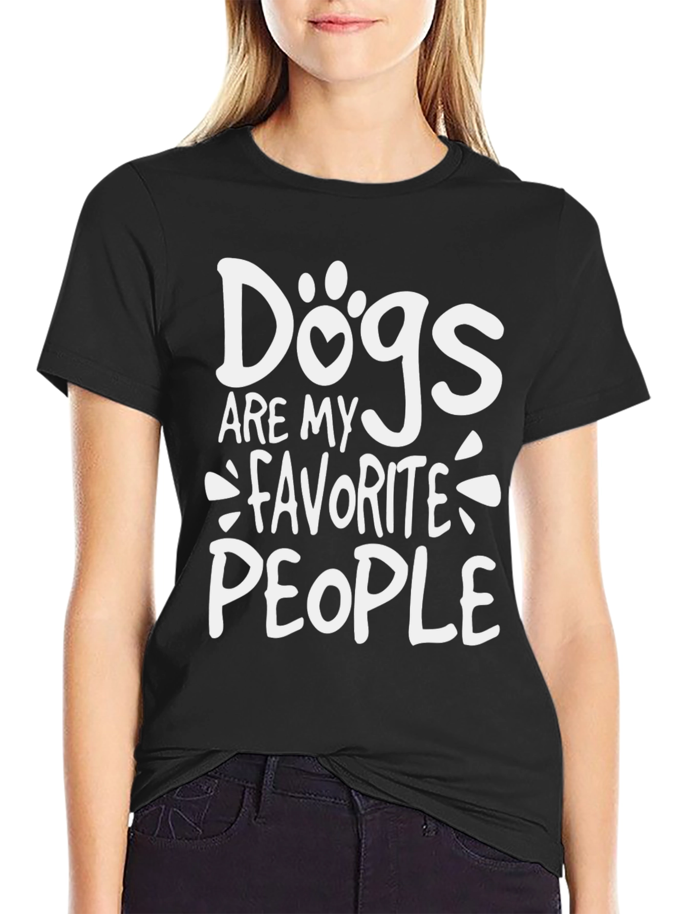 Dogs are My Favorite People Graphic Tee